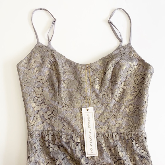 Dress the Population Antoinette Lace Maxi - Picture 3 of 7